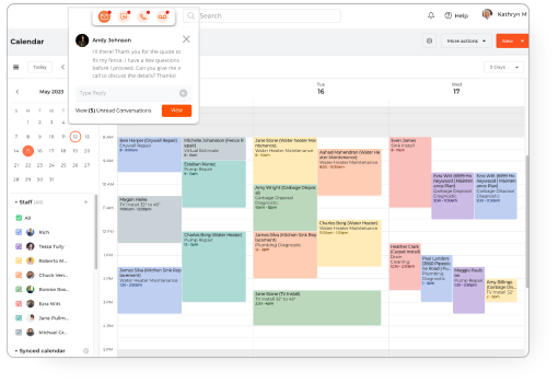 Business Center Screenshot
