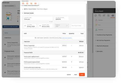Business Center Screenshot