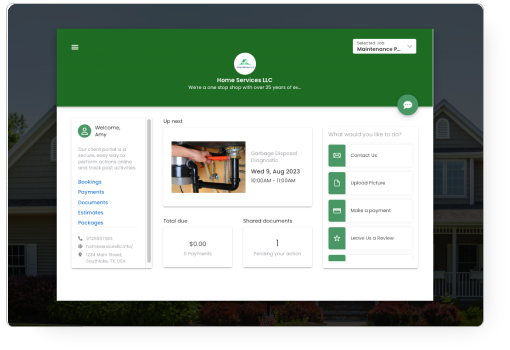 Business Center Screenshot