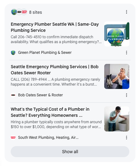 Google Local 3-Pack