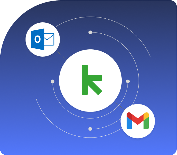 Sync Keap with MicroSoft Outlook and gMail.