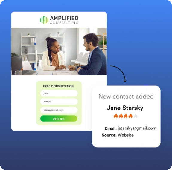 Lead Capture using forms