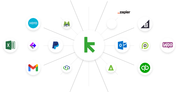 Keap integrates with a major business apps
