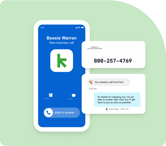 Keap Business Line Interface