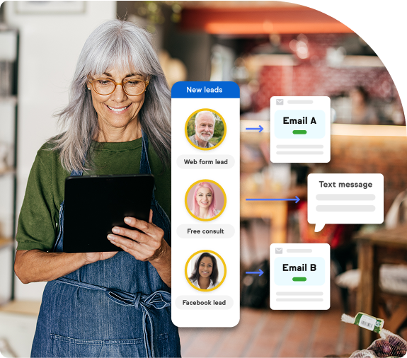Arrange Customer contact list