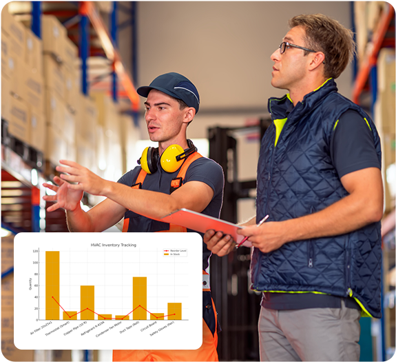 Inventory Tracking Template – HVAC