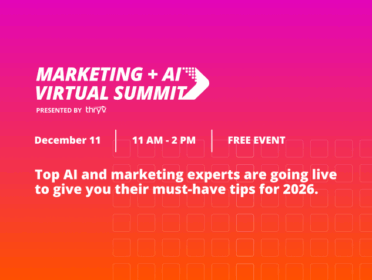 Attend Thryv’s Marketing + AI Virtual Summit to Jump Start Your 2026 Strategy
