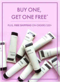 Why it works: People who utilize Ahava products will want to take advantage of this deal and stock up. The design is clean, and the CTA is clear. The offer to get free shipping also encourages bulk buying.