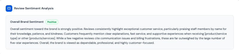 Sentiment Analysis