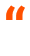 Orange quotation mark
