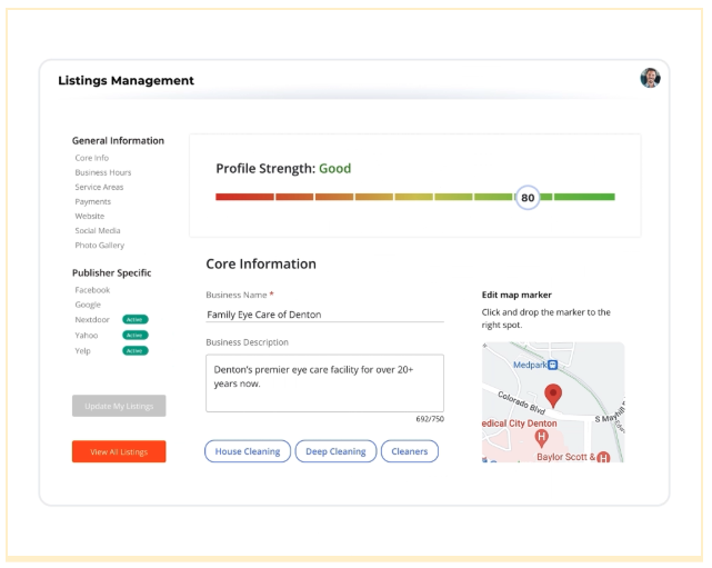 Thryv Listings Management
