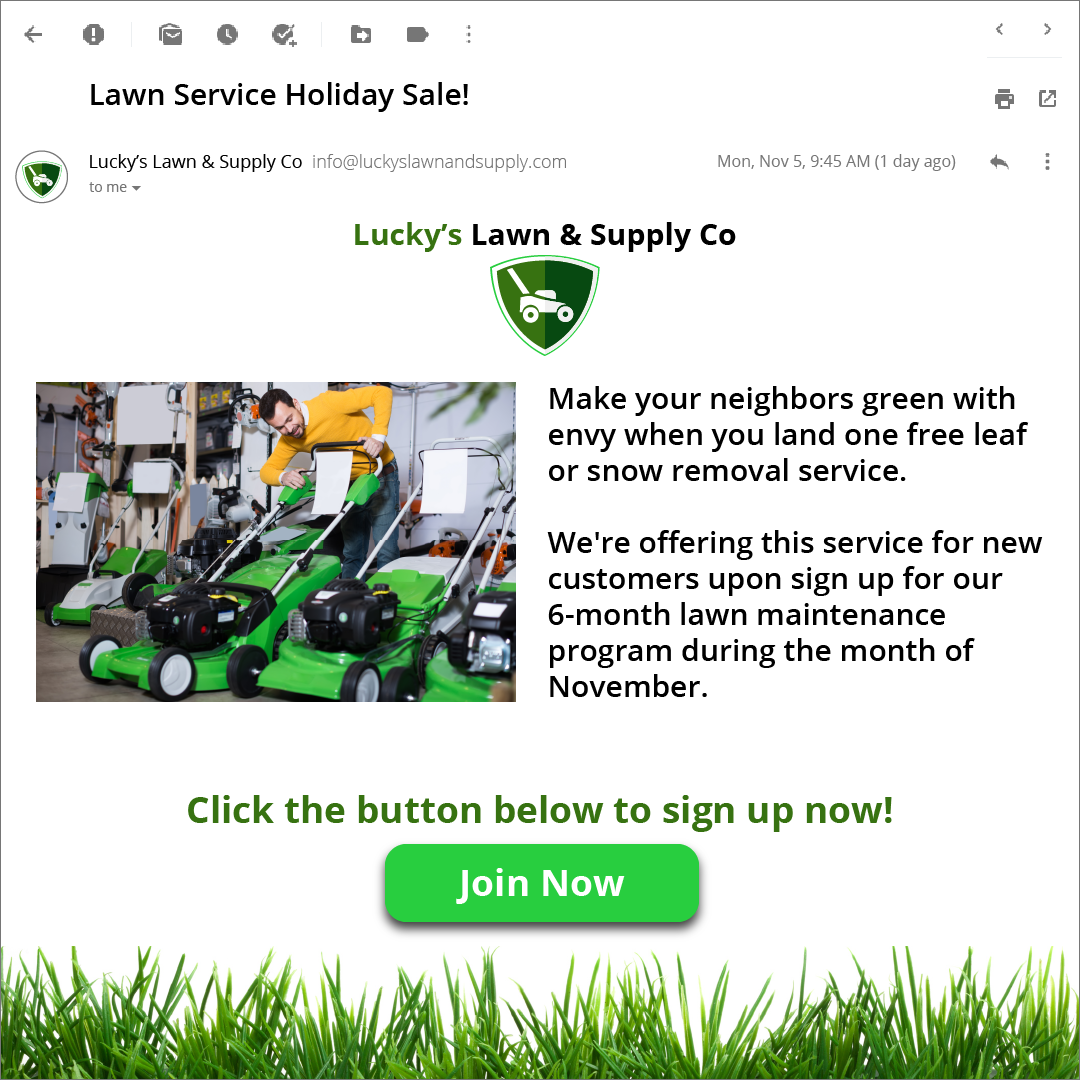 Black Friday Holiday Marketing Promo Example Email Black Friday Holiday Marketing Promo Example Email