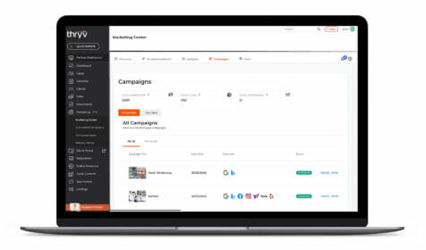 Thryv Marketing Center, campaigns