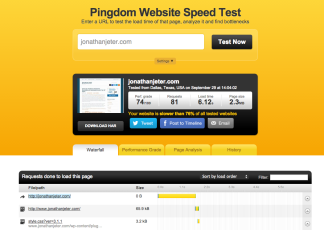 Pingdom Website Speed Test