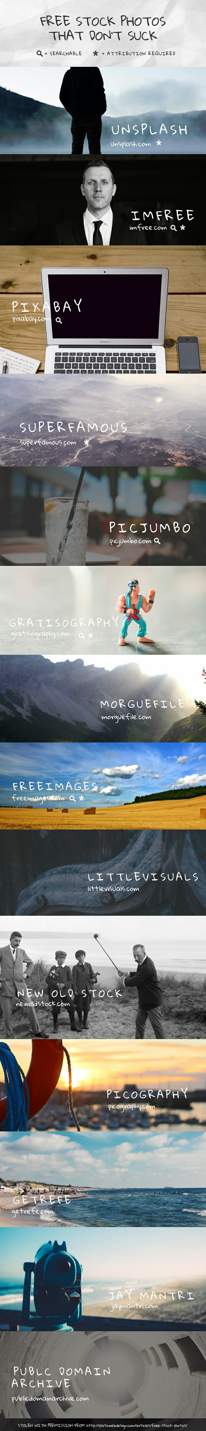Stock Photo Sites from Plato and Red Web Design Companies
