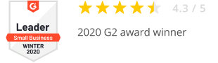 2020 G2 award winner