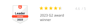 2023 G2 award winner