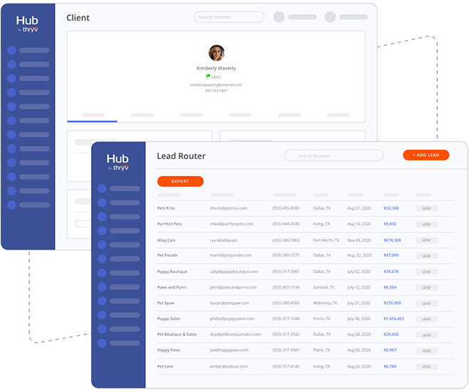 Thryv Product screenshot