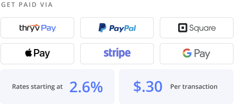 Thryv Payment features