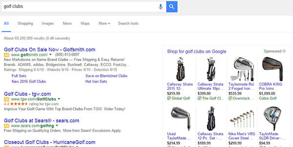 Google - Product Listing Ads Sample