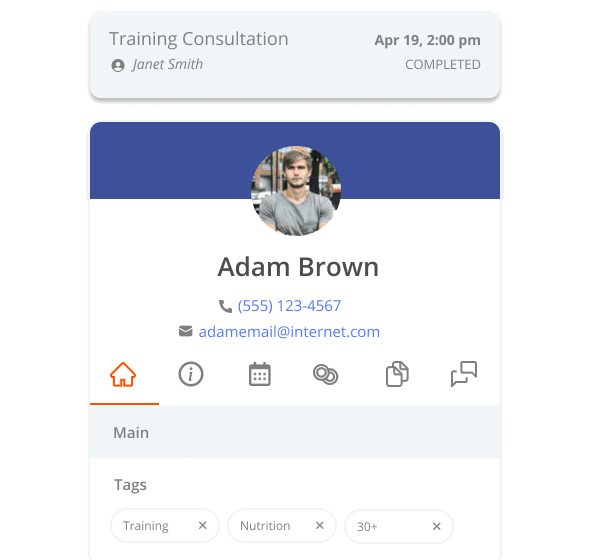 Health and Wellness client profile