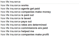 LIfe Insurance Blog Topics