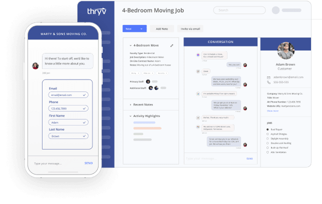 Thryv Product screenshot