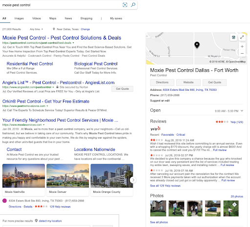 How to add my business to bing places example