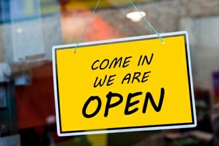 Open Sign