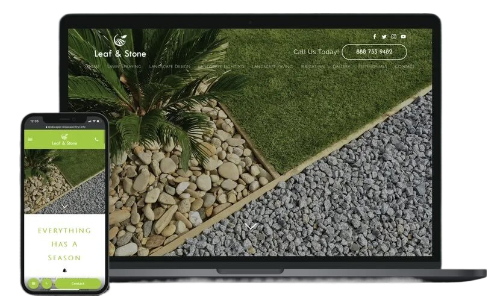 Landscaping website