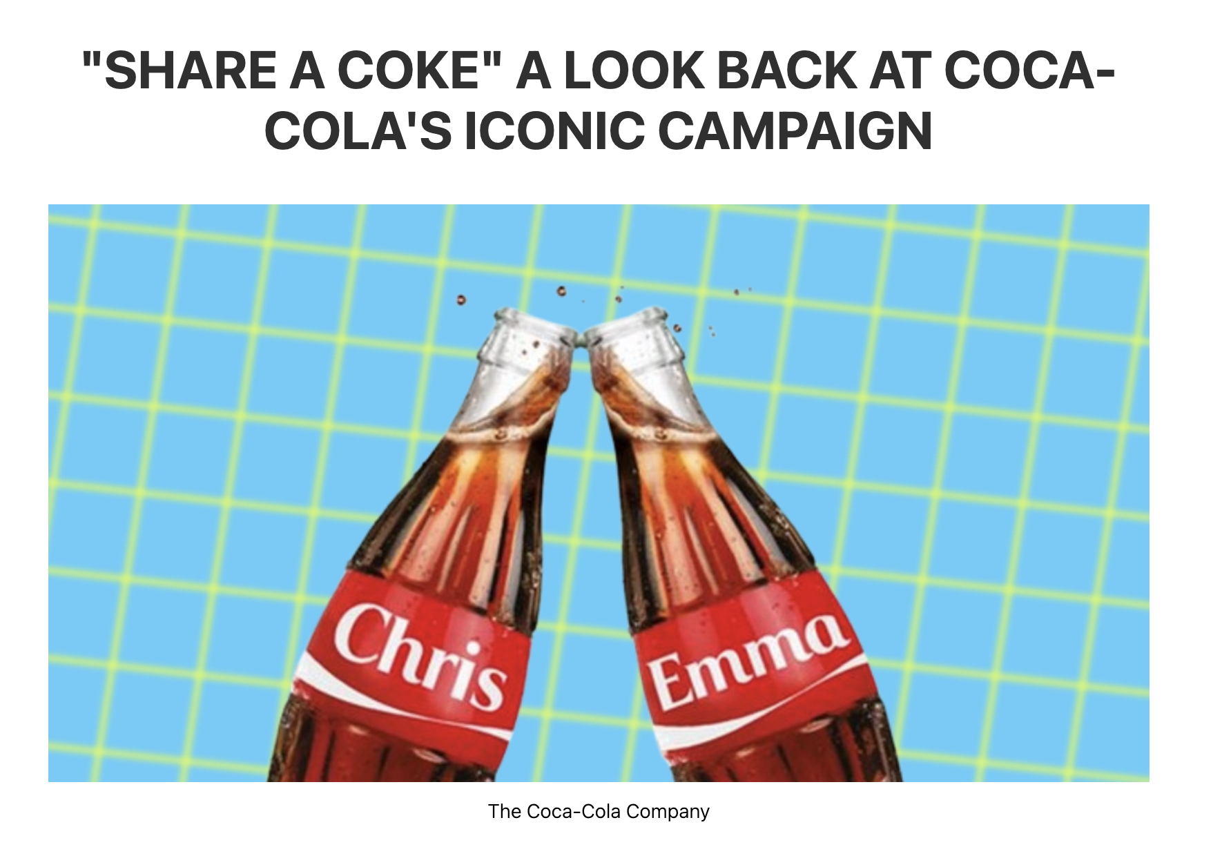 word of mouth marketing campaign example