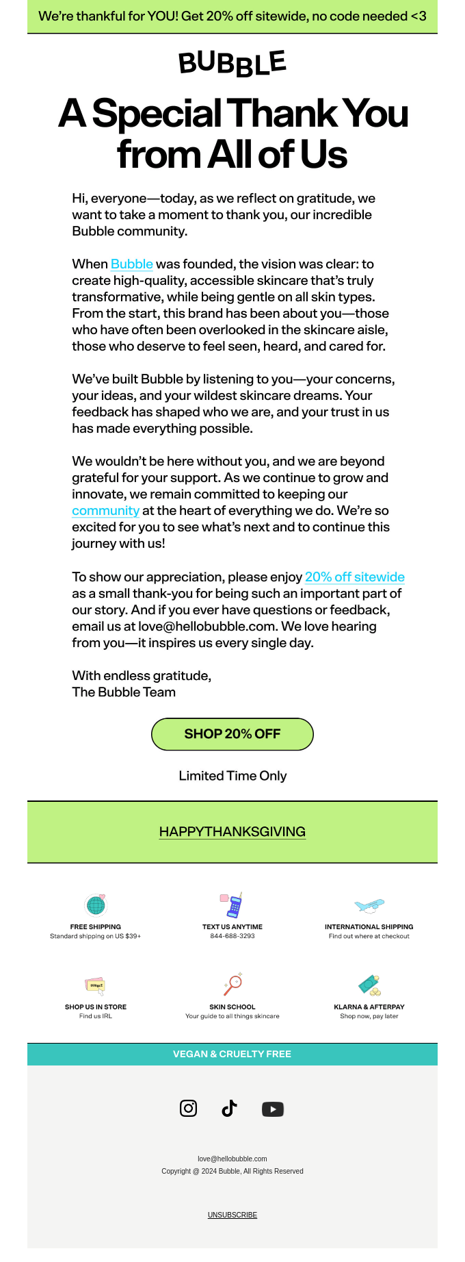 holiday email marketing