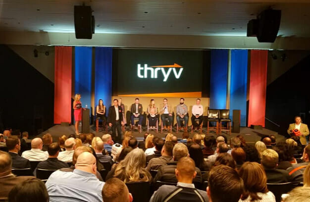Thryv Connect in an auditorium